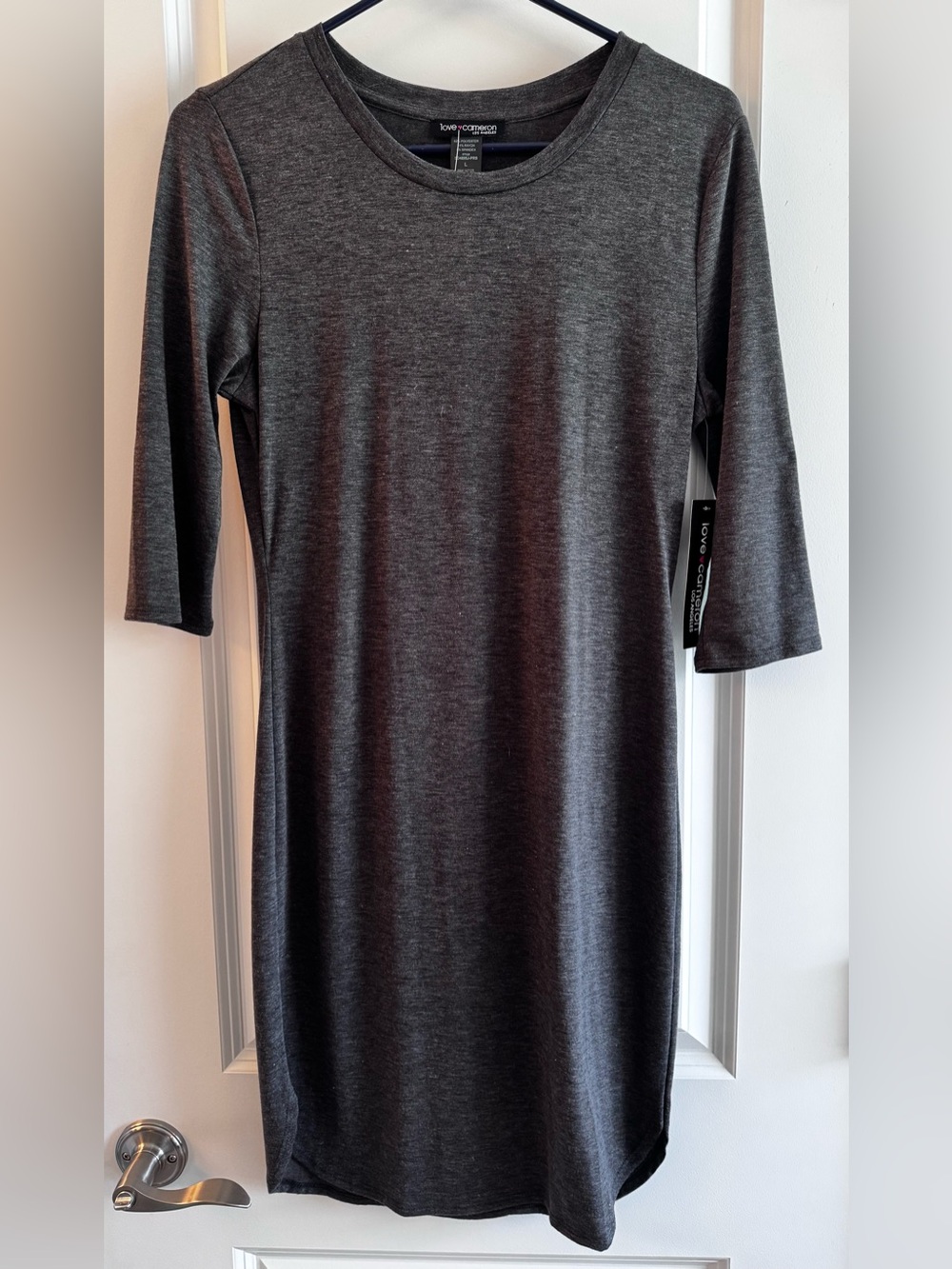 Lysse Charcoal Midi Sheath Dress